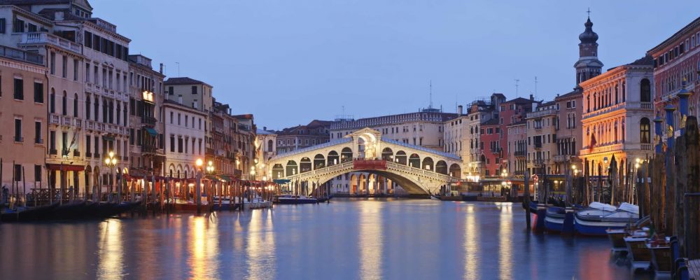 Venice Grand Canal Evening-min